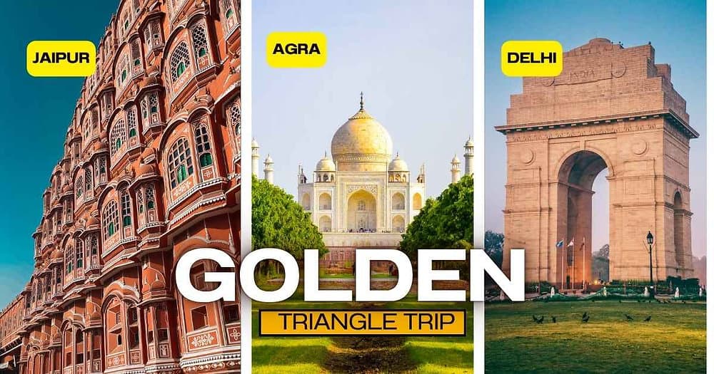 Golden Triangle Cruise Journey: Delhi to Agra to Jaipur